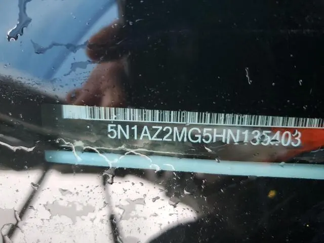 2017 NISSAN MURANO S
