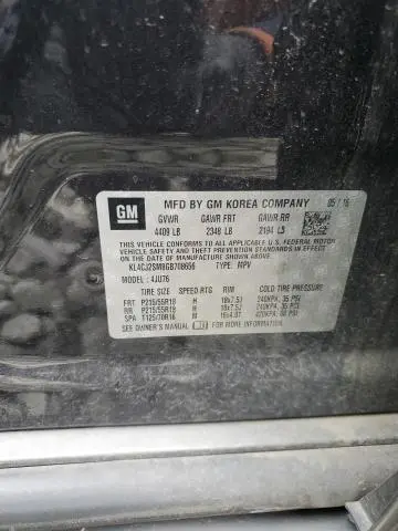 2016 BUICK ENCORE SPORT TOURING  