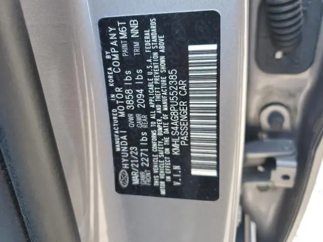 2023 HYUNDAI ELANTRA SEL  