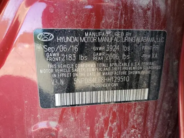 2017 HYUNDAI ELANTRA SE