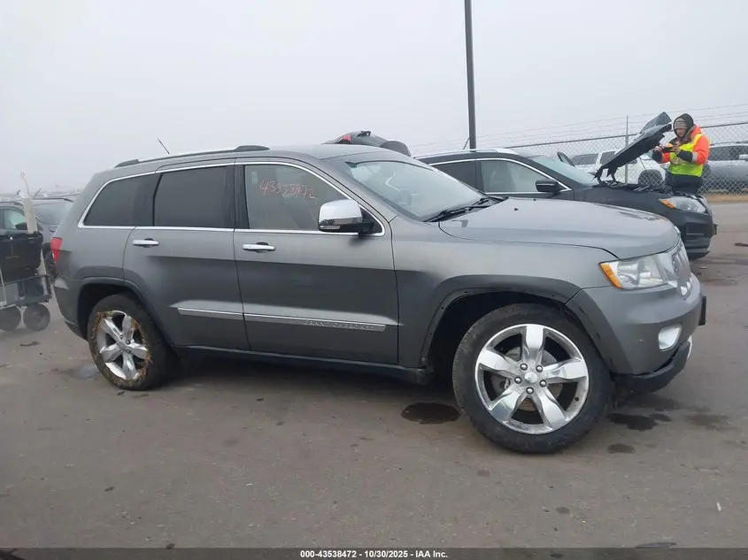 2011 JEEP GRAND CHEROKEE OVERLAND