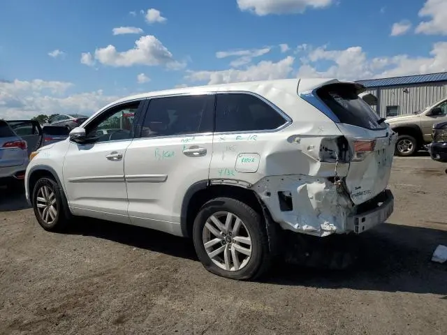 2016 TOYOTA HIGHLANDER LE  