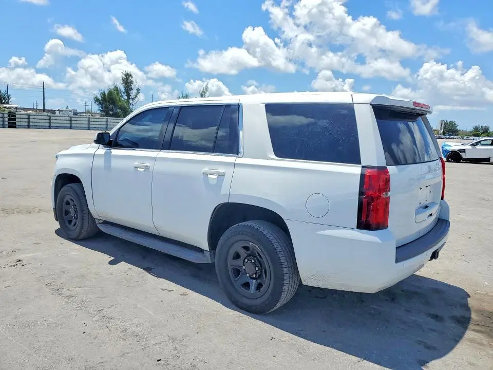 2016 CHEVROLET TAHOE POLICE  