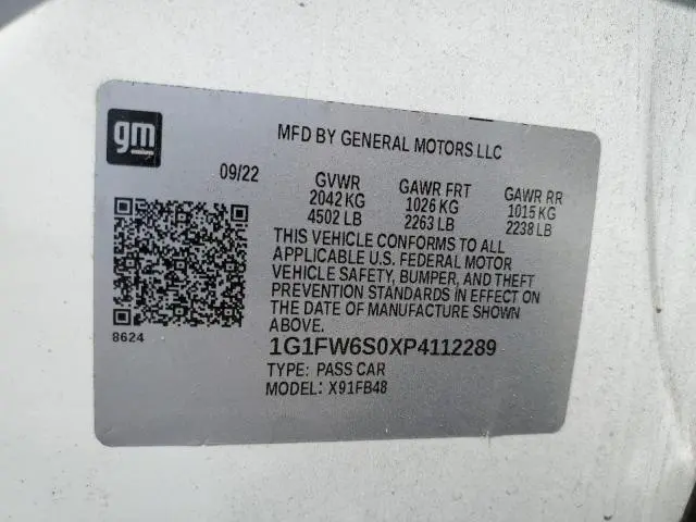 2023 CHEVROLET BOLT EV 1LT  