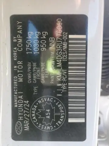 2024 HYUNDAI ELANTRA SEL  