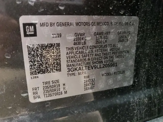 2020 GMC TERRAIN SLE  
