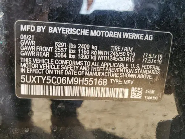 2021 BMW X3 XDRIVE30I  