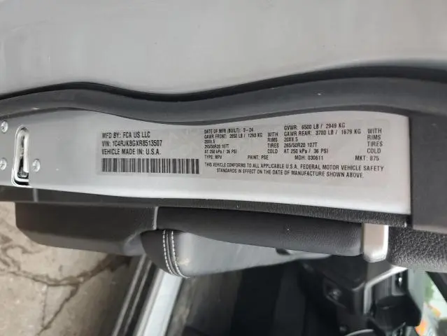 2024 JEEP GRAND CHEROKEE L LIMITED  