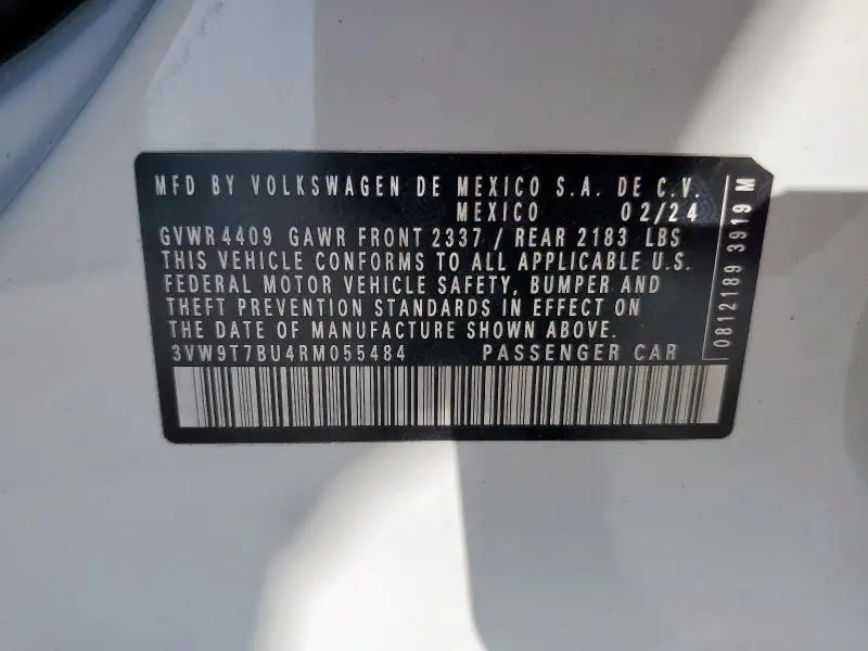 2024 VOLKSWAGEN JETTA 40TH ANNIVERSARY  