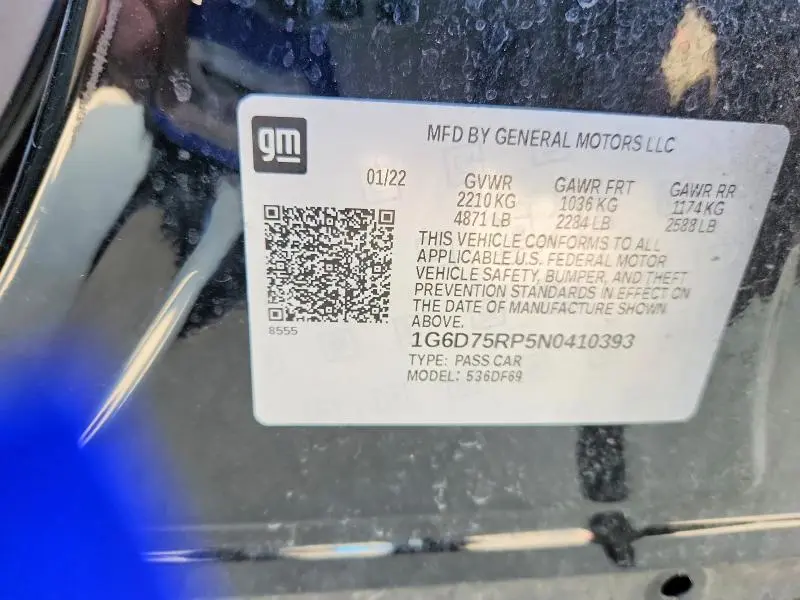 2022 CADILLAC CT4-V BLACKWING  