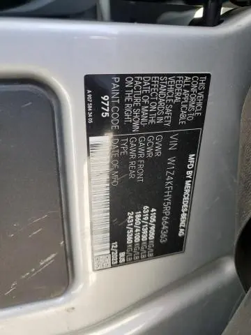 2024 MERCEDES-BENZ SPRINTER 2500  