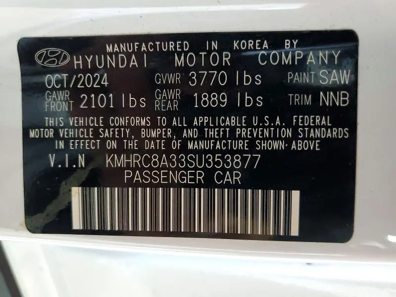 2025 HYUNDAI VENUE SEL  