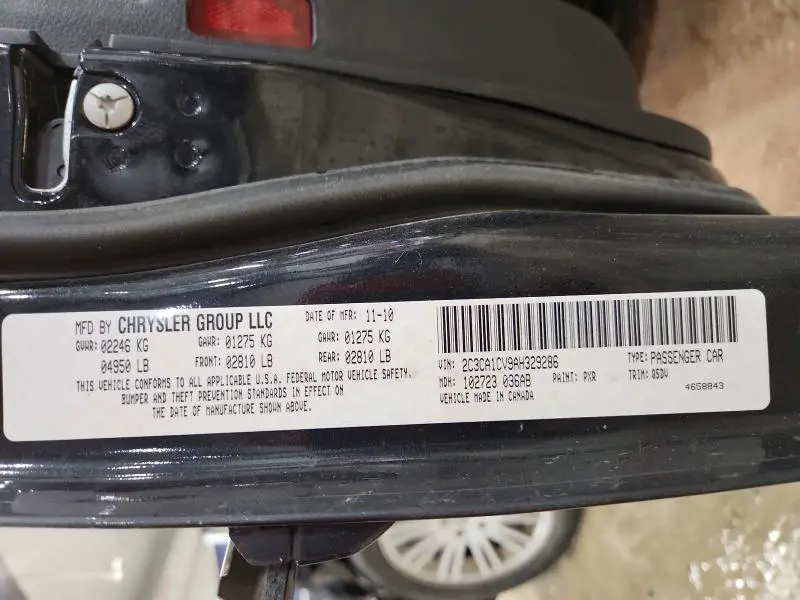 2010 CHRYSLER 300 TOURING  