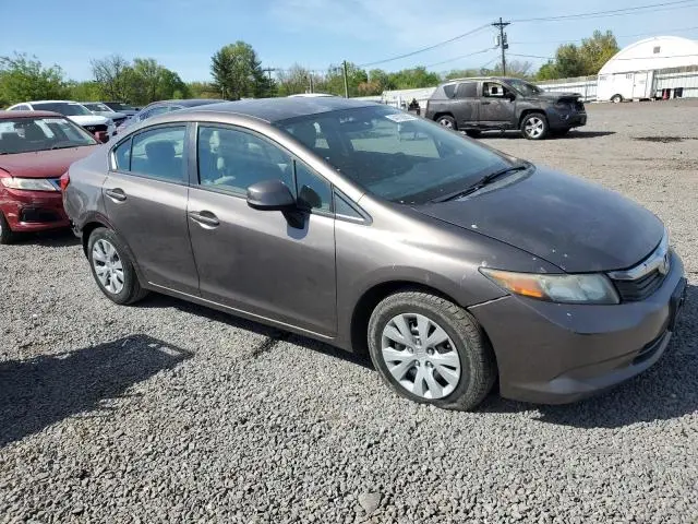 2012 HOND CIVIC LX   