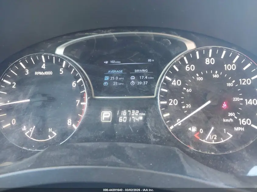 2013 NISSAN ALTIMA 2.5 S