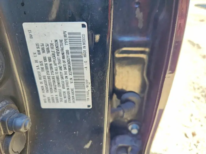 2013 HONDA CR-V LX  