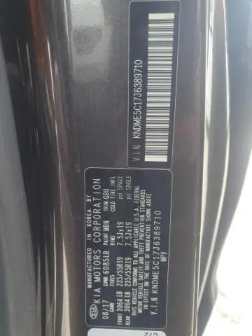 2018 KIA SEDONA SXL  