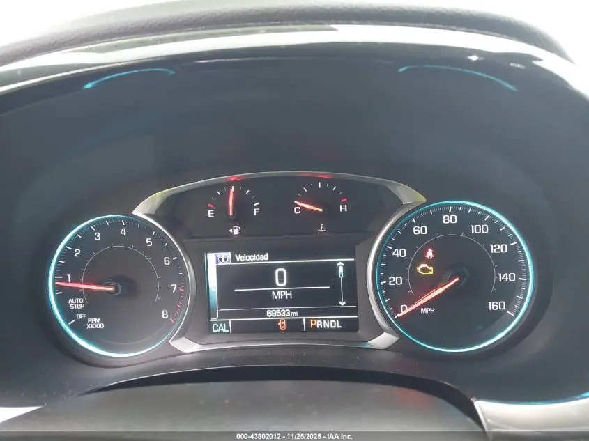 2019 CHEVROLET TRAVERSE 1LT