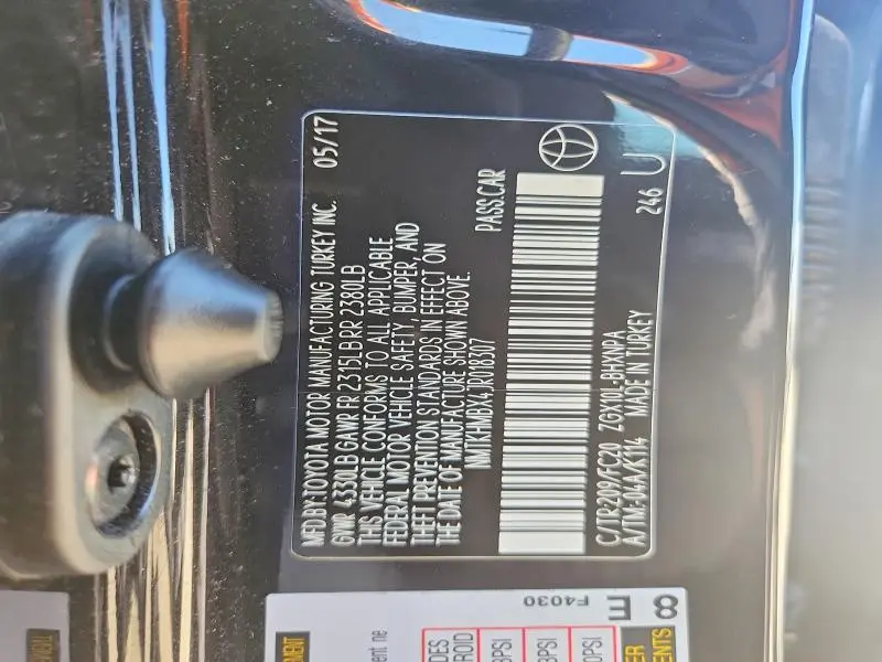 2018 TOYOTA C-HR XLE PREMIUM  