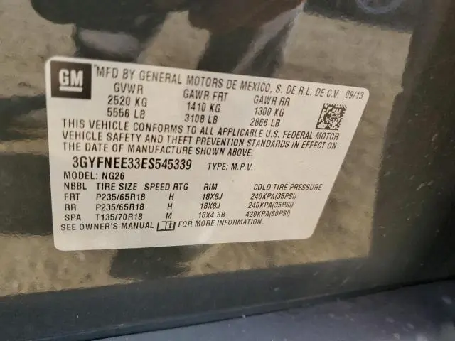 2014 CADILLAC SRX LUXURY COLLECTION  