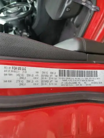 2018 DODGE DURANGO SXT  