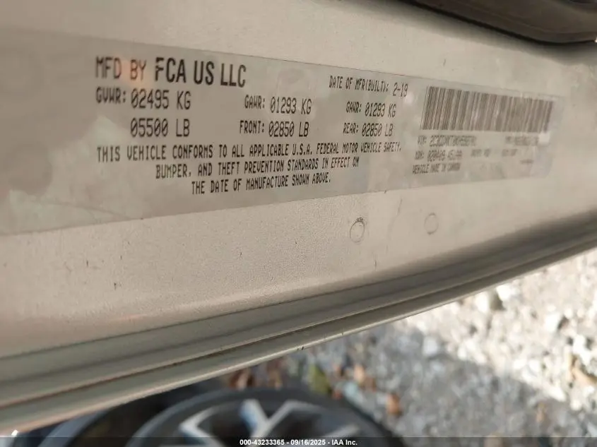 2019 DODGE CHARGER POLICE AWD