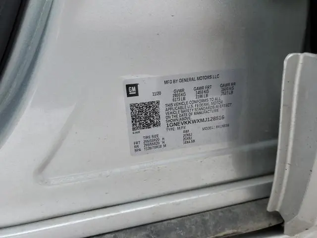 2021 CHEVROLET TRAVERSE PREMIER  