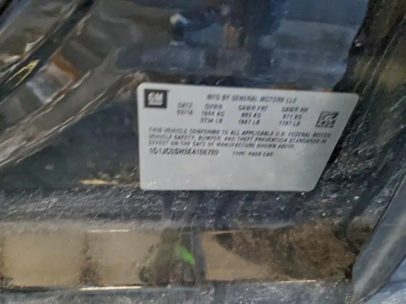 2014 CHEVROLET SONIC LT  