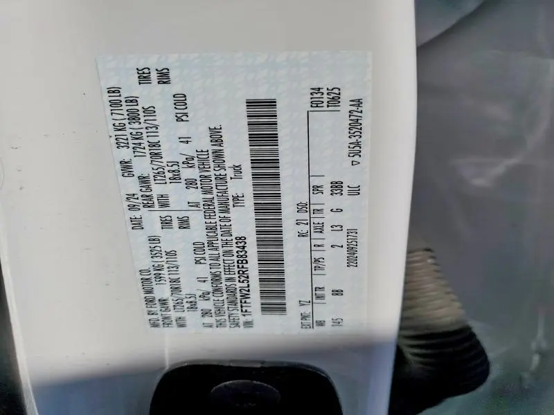 2024 FORD F150 STX  