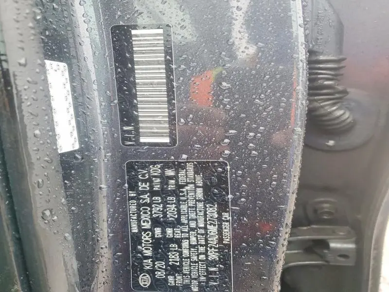 2021 KIA FORTE LXS  