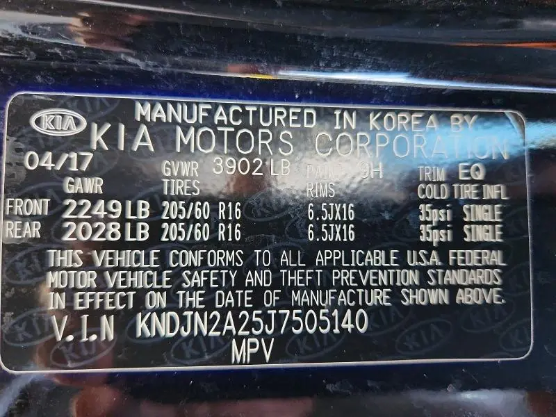 2018 KIA SOUL BASE  