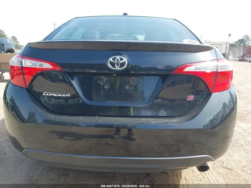 2016 TOYOTA COROLLA S PLUS