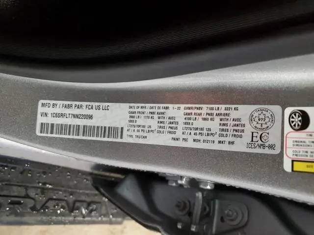 2022 RAM 1500 REBEL