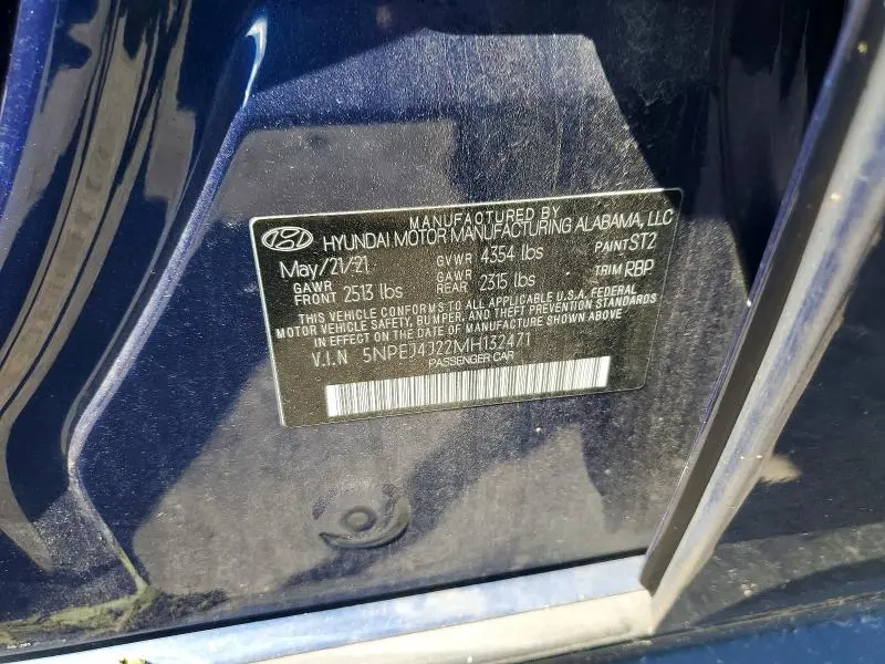2021 HYUNDAI SONATA SEL PLUS  