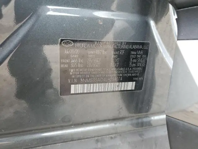 2020 HYUNDAI SANTA FE SEL