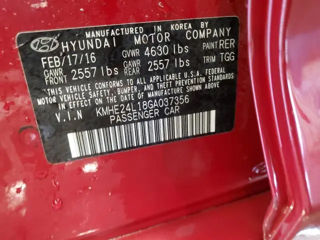 2016 HYUNDAI SONATA HYBRID  