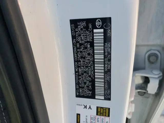 2023 TOYOTA PRIUS LE  