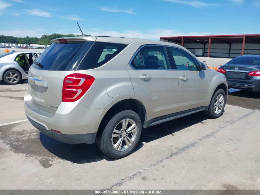 2016 CHEVROLET EQUINOX LS