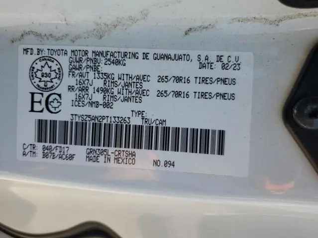 2023 TOYOTA TACOMA ACCESS CAB  