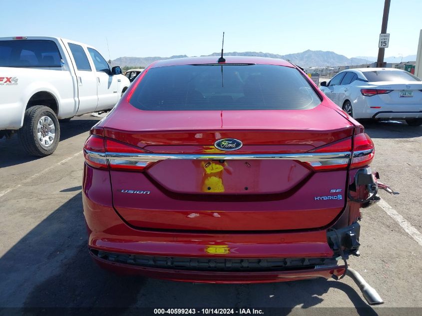 2018 FORD FUSION HYBRID SE