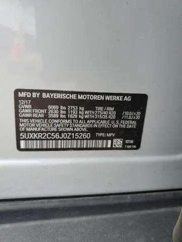 2018 BMW X5 SDRIVE35I  