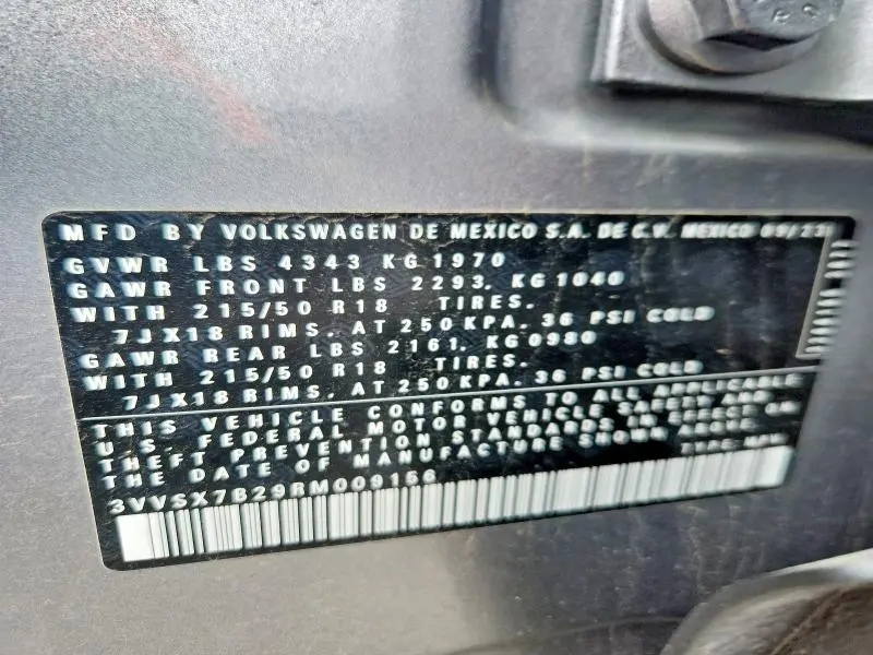 2024 VOLKSWAGEN TAOS SE  