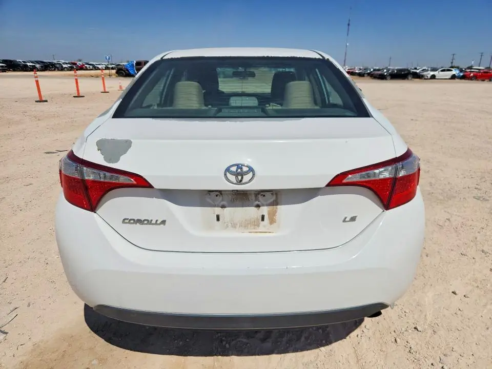 2016 TOYOTA COROLLA LE  