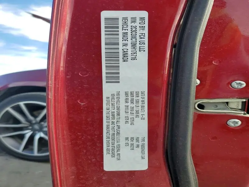 2022 DODGE CHARGER R/T  