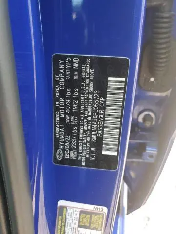 2023 HYUNDAI ELANTRA LIMITED  