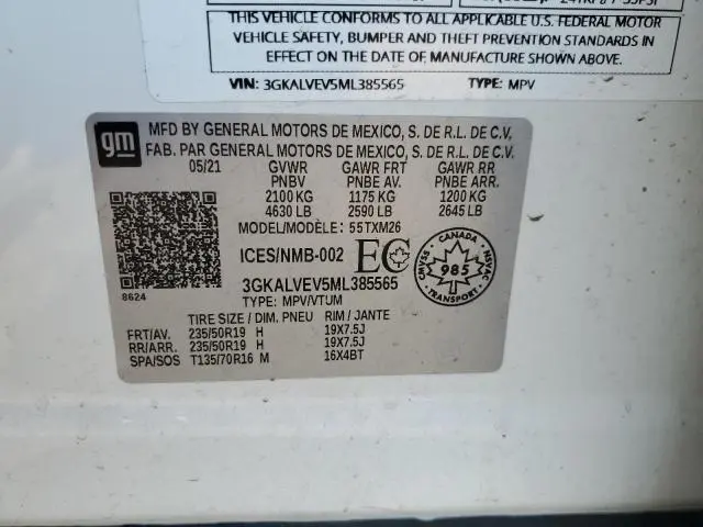 2021 GMC TERRAIN SLT  