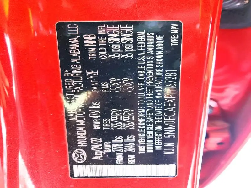 2023 HYUNDAI TUCSON SEL  