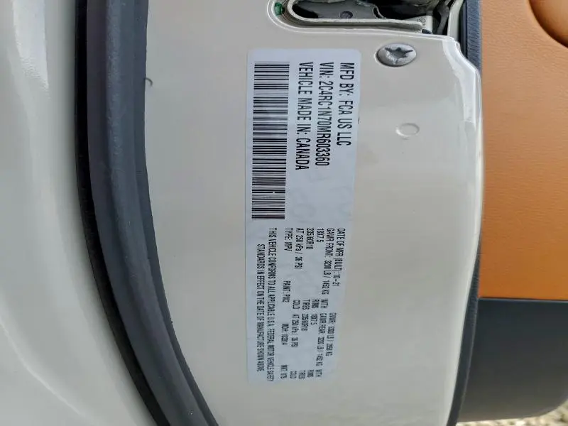 2021 CHRYSLER PACIFICA HYBRID PINNACLE  