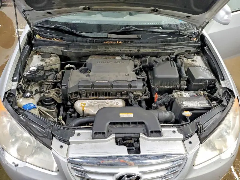 2010 HYUNDAI ELANTRA BLUE  