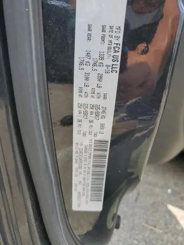 2019 DODGE GRAND CARAVAN GT  
